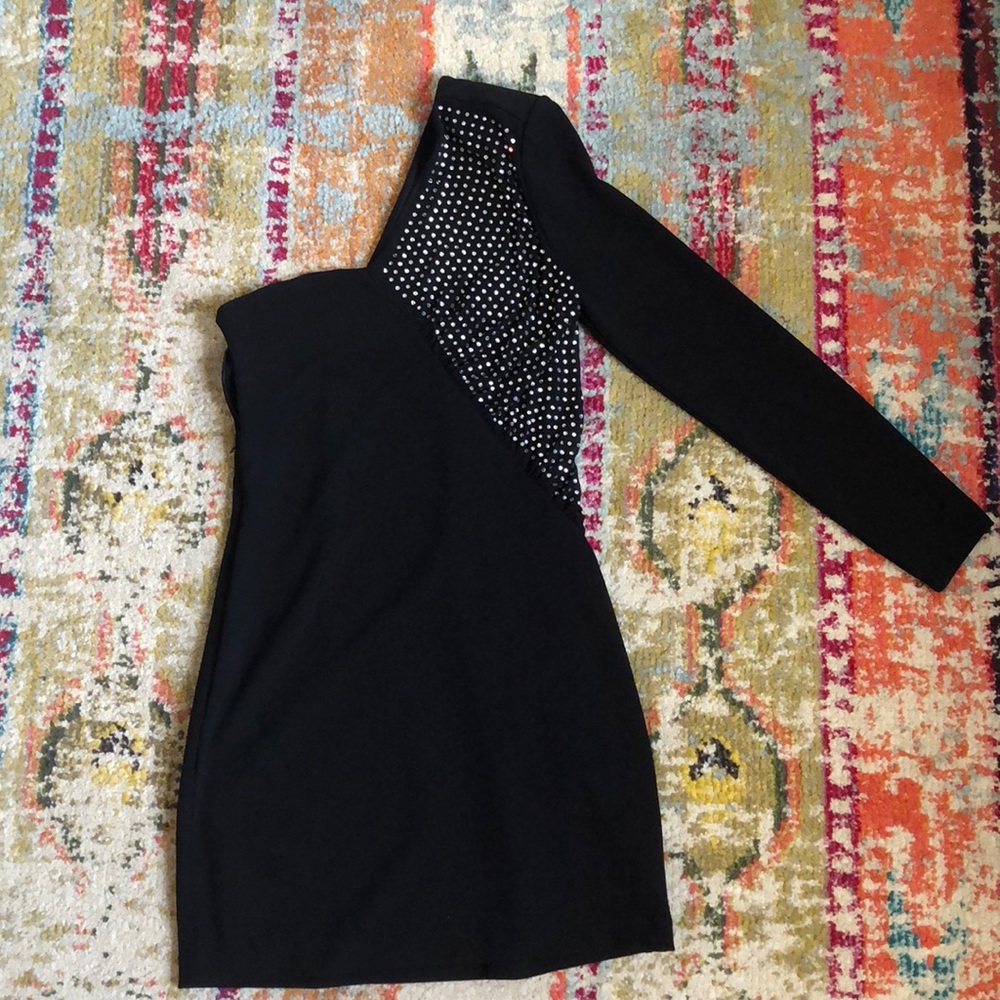 studded LBD NYE